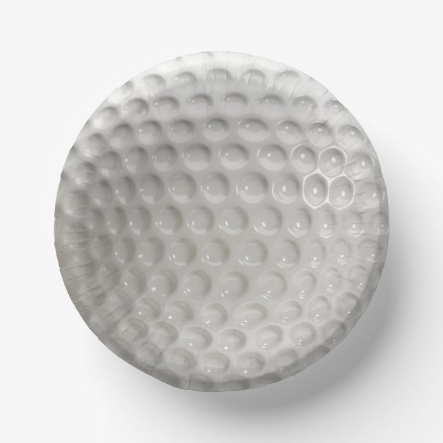 Cuencos De Papel Golf Ball Sport (Anverso)
