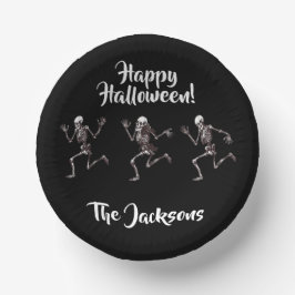 Cuencos De Papel Huesos danzantes