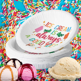 Cuencos De Papel Ice Cream Social