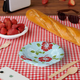 Cuencos De Papel Impresión hawaiana