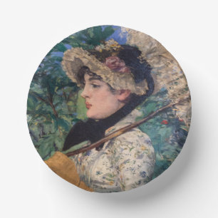 Cuencos De Papel Jeanne (Primavera) De Édouard Manet