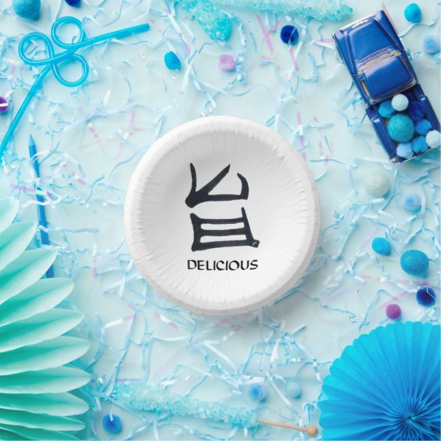 Cuencos de papel Kanji Delicious (Fiesta)