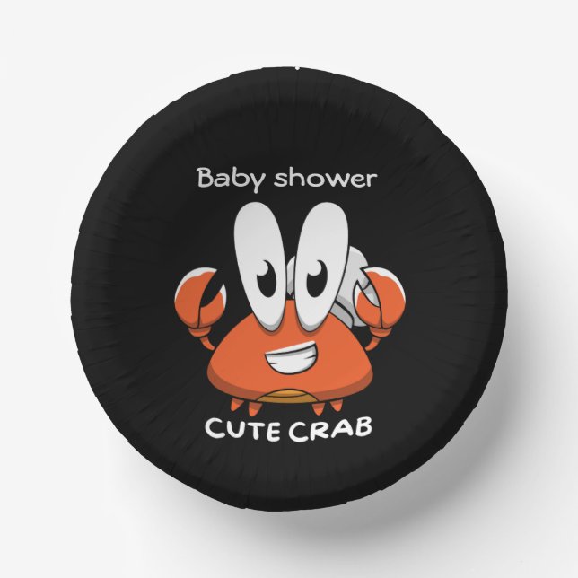Cuencos De Papel La corbata crabtastica (Anverso)