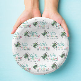 Cuencos De Papel Little Love Bug on the Way Baby Shower