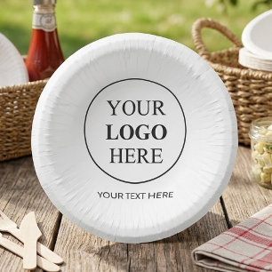 Cuencos De Papel Logotipo promocional personalizado - Sin pedido mí