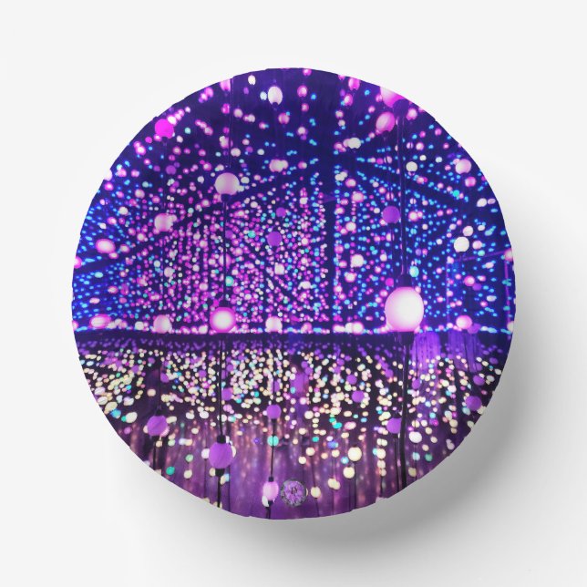 Cuencos De Papel Luces relámpago (Anverso)