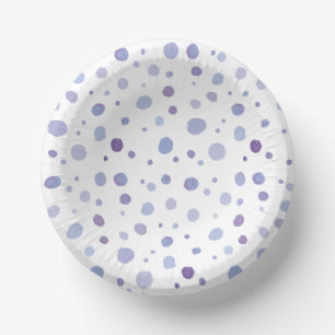 Cuencos De Papel lunares pintados a mano
