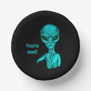 Cuencos De Papel ¡Mala Alien, eres la siguiente!