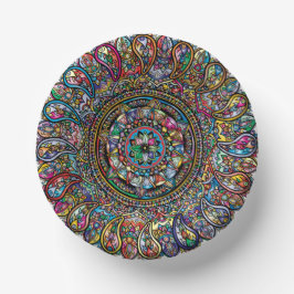 Cuencos De Papel Mandala Paper Bowl