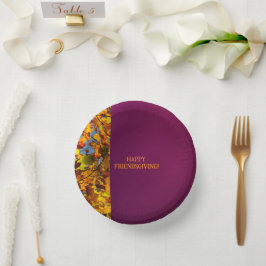 Cuencos De Papel Maroon deja el Día de Acción de Gracias