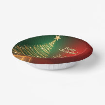 Mensaje de nombre de negocio Green Gold Christmas