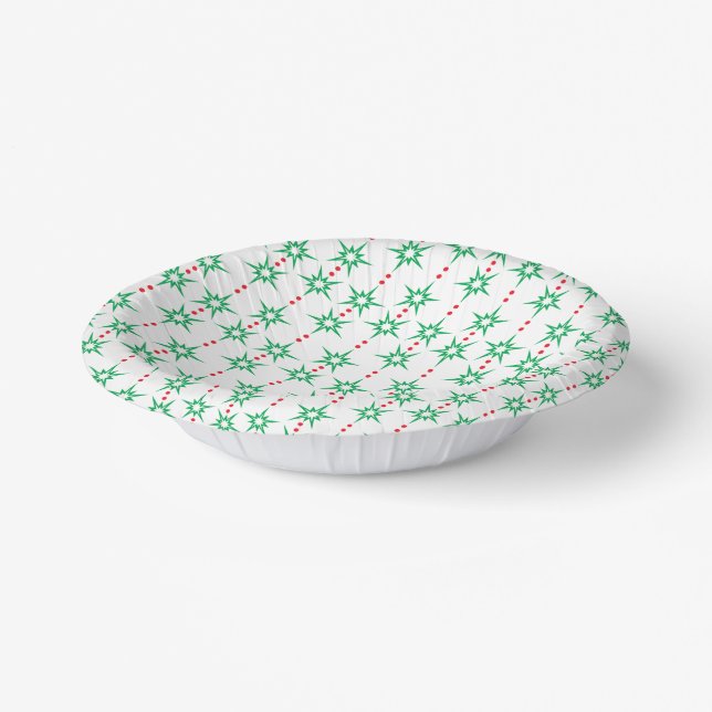 Cuencos De Papel Mid Mod Garland Paper Bowl (Angular)