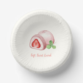 Cuencos De Papel Mochi-sweet and full of love!