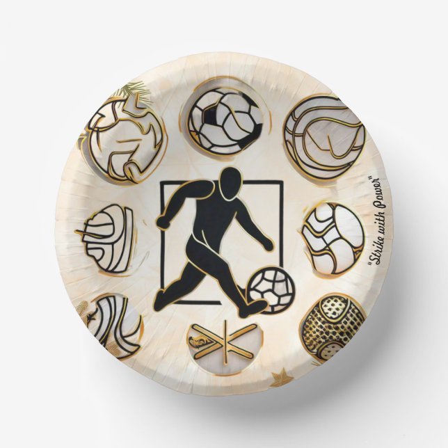 Cuencos De Papel "Momentos dorados" (Anverso)