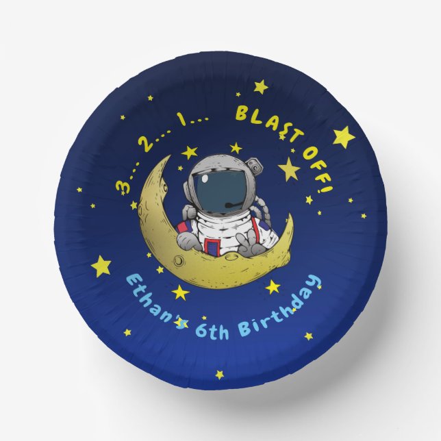 Cuencos De Papel Moon Adventure (Anverso)