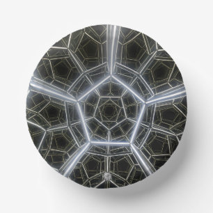 Cuencos De Papel Multidimensional de Sci-Fi