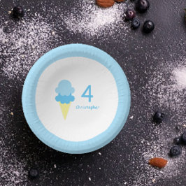 Cuencos De Papel Nacimiento de helados