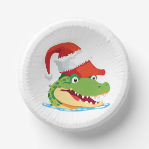 Cuencos De Papel Navidades de cocodrilos cocodrilos cocodrilos coco