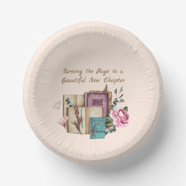 Cuencos De Papel New Chapter Begins Floral New Beginnings