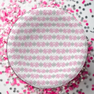 Cuencos De Papel Nieve Es Muy Divertido Ser Un Primer Cumpleaños De