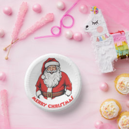 Cuencos De Papel Papá Noel