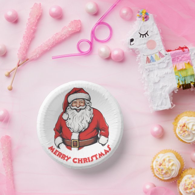 Cuencos De Papel Papá Noel (Fiesta)