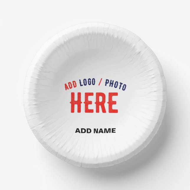 CUENCOS DE PAPEL PERSONALIZABLE MODERNO ESTILO BLANCO VERIFICADO MA (Anverso)