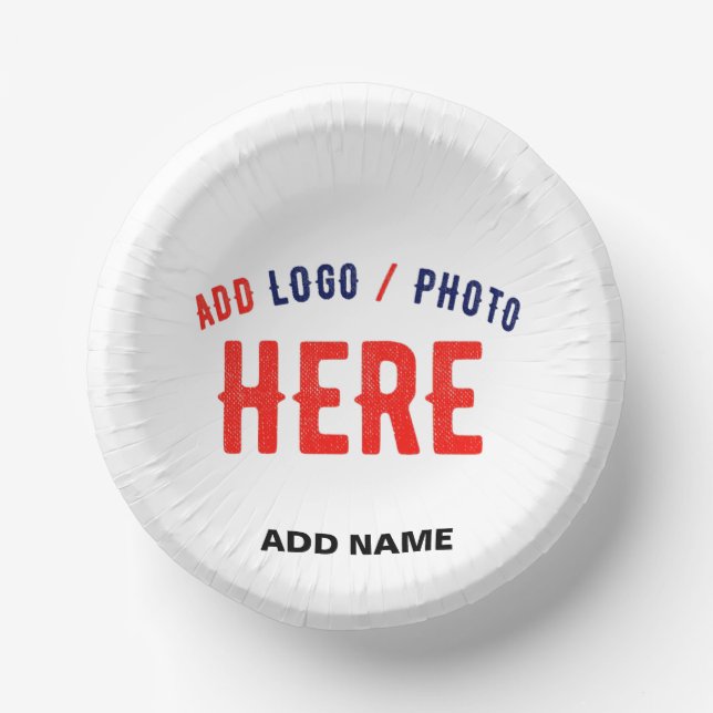 CUENCOS DE PAPEL PERSONALIZABLE MODERNO ESTILO BLANCO VERIFICADO MA (Anverso)