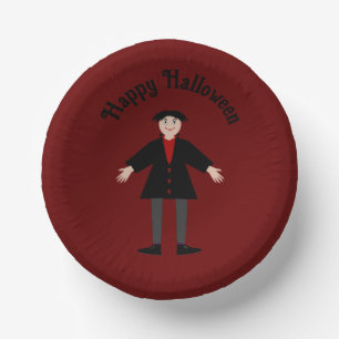 Cuencos De Papel Personalizado de vampiros de Halloween