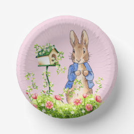 Cuencos De Papel Peter el conejo en su jardín