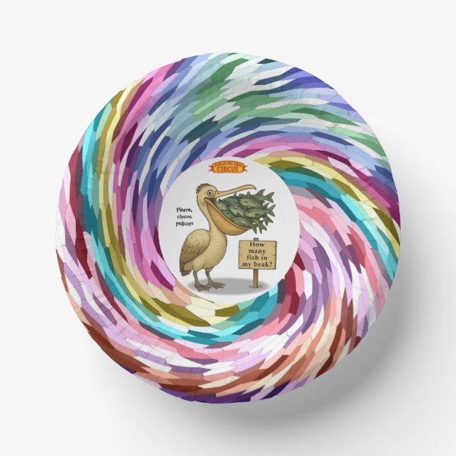 Cuencos De Papel Pierre pelican's brilliant beak (Anverso)