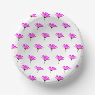 Cuencos De Papel Pink Daisy