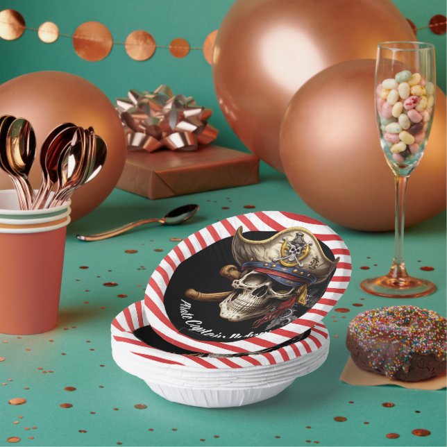 Cuencos De Papel Pirate Captain (Multi)