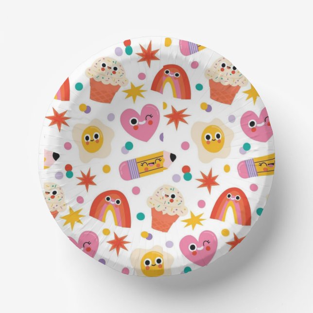 Cuencos De Papel Placa de papel (Anverso)