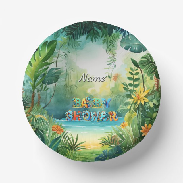 Cuencos De Papel Placa de papel (Anverso)