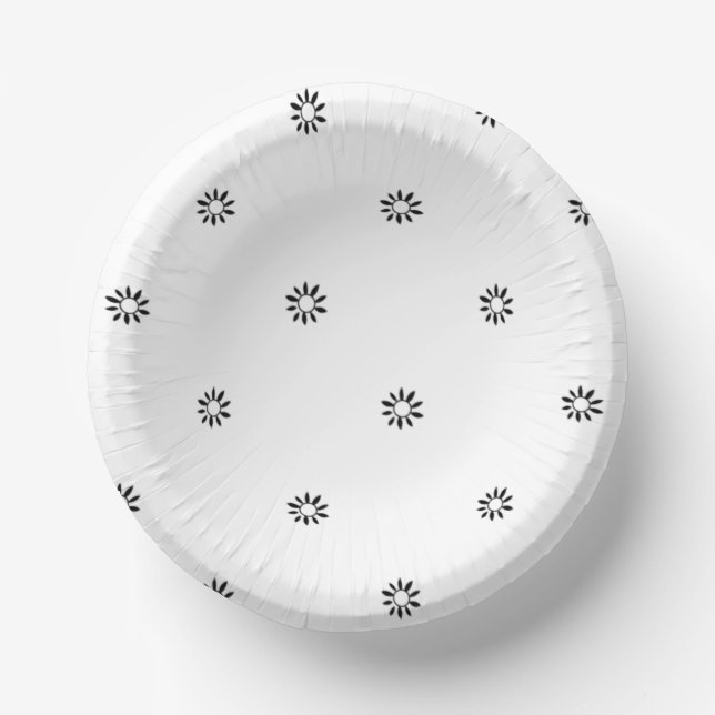 Cuencos De Papel Placa de papel (Anverso)