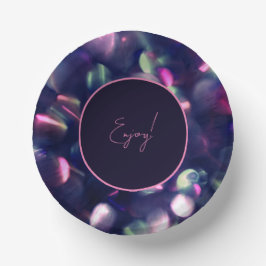 Cuencos De Papel Placa de papel Berry Sparkle