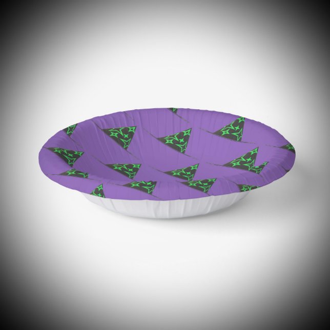Cuencos De Papel Placas de papel Gorra para brujas (Subido por el creador)