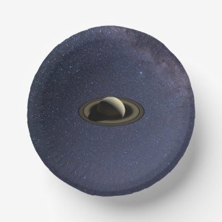 Cuencos De Papel Planeta Saturno