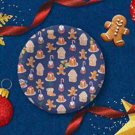 Cuencos De Papel Postres navidades