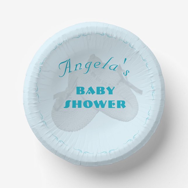 Cuencos De Papel Precious Bundle Boy Baby Shower  (Subido por el creador)