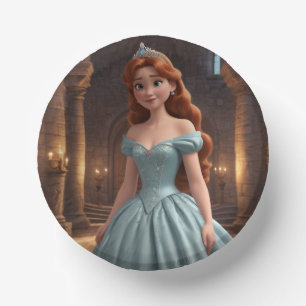 Cuencos De Papel Princesa de bonito