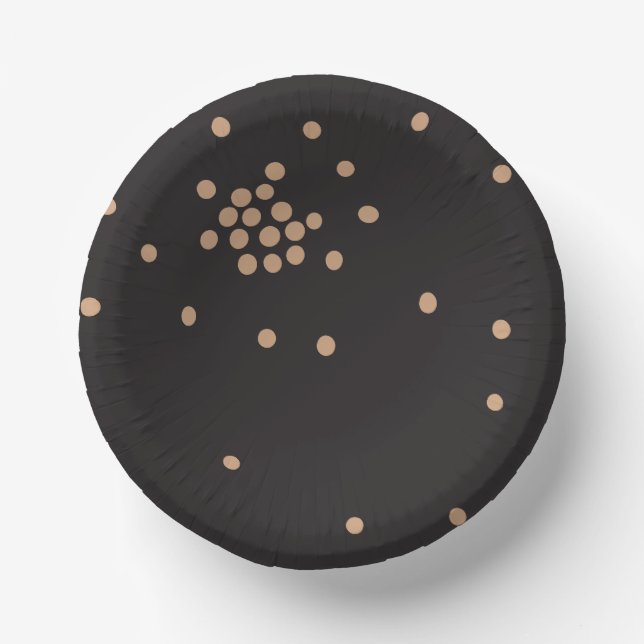 Cuencos De Papel Puntos de baile 1 (Anverso)