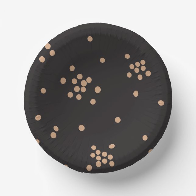 Cuencos De Papel Puntos de baile 2 (Anverso)