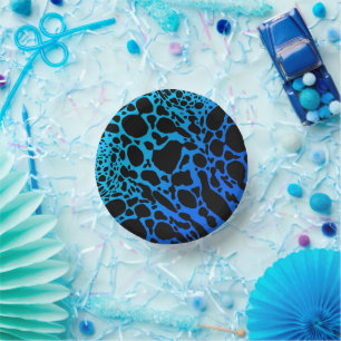 Cuencos De Papel Rana Dart de veneno azul