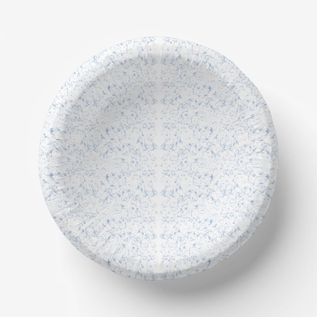 Cuencos De Papel Repetida, sutil, texturada, con fondo blanco (Anverso)