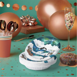 Cuencos De Papel Resto del oso polar ártico Walrus Orca Narwhal Fox