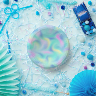 Cuencos De Papel Resumen Bonito Pastel Swirls