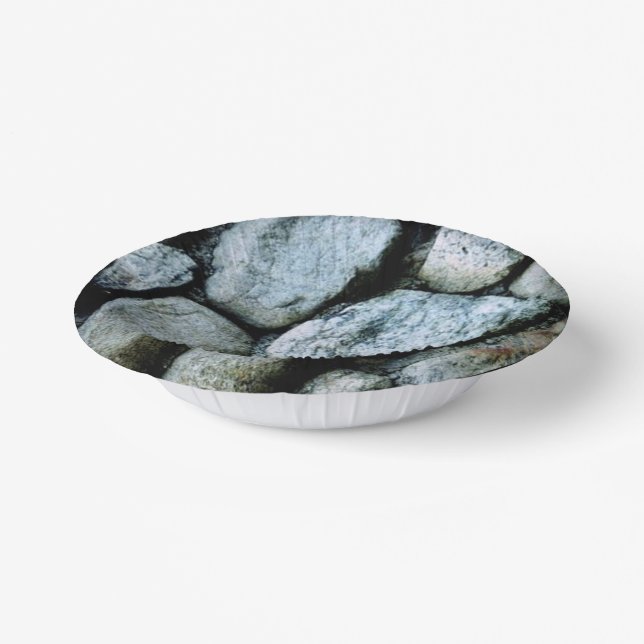 Cuencos De Papel Rocas de piedra (Angular)