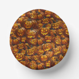 Cuencos De Papel Salto de los calabazones